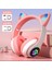 5.1 Bluetooth Kablosuz Kulaklık Kedi Kulaklıklar Çocuklar Için Flaş Işığı ile Hd Ses Mikrofon 1