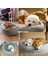 Köpek ve Kedi Yatağı Bej Büyük Boy Ultra Lüx Konforlu Isırmaya Dayanıklı 70 x 54 cm (Orta Boy) 5