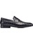 Siyah Kroko Loafer Erkek Ayakkabı -82901- 1