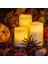 Warm Light LED Remote Control Electronic Candle Kumandalı Gün Işığı Işıklı Mum 3lü Set Işıklı Mum 2