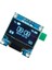1.3 Inch I2C OLED Ekran - Mavi Yazı - SH1106 2