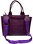 Kadın Mor Çapraz Askılı Fermuarlı The Tote Bag Omuz Çantası 1