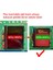 A4 B7 Orta Ekran LCD - A4 Kırmızı Gösterge Ekranı 2001-2009 2