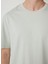 Bisiklet Yaka Düz Yeşil Erkek T-Shirt DT10310_DENIM Trip Bisiklet Yaka Re 4