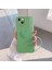 Apple iPhone 14 Kılıf Zebana Kalpli Love Kılıf Açık Yeşil 1