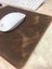 Deri Mouse Pad G2 Antik Kahve 2