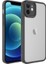 iPhone 12 Kılıf Kamera Korumalı Transparan Post Kapak 1