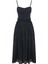 Askılı Midi Boy Elbise Lacivert Y2311084_015 6