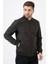Alicante 58107 Slim Fit Mevsimlik Mont Kahve 4
