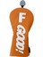 Golf Club Head Peluş Astar Moda Dayanıklı Suya Dayanıklı Golf Başı Turuncu Renk F (Yurt Dışından) 4