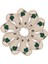10PCS Golf Demir Headcover Golf Kama Demir Koruyucu Headcover, Işlemeli 4-9, P, S, A, X, Baş Koruyucu, Haki (Yurt Dışından) 3