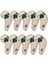 10PCS Golf Demir Headcover Golf Kama Demir Koruyucu Headcover, Işlemeli 4-9, P, S, A, X, Baş Koruyucu, Haki (Yurt Dışından) 5
