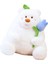 Ayı Tutma Gül Çiçek Peluş Bebek Yumuşak Peluş Oyuncak Oda Dekorasyon Kızlar Beyaz 25CM (Yurt Dışından) 1