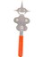 Gill Fork Barbekü Aksesuarları Taşınabilir Yeniden Kullanılabilir Mutfak Malzemeleri Kız Yüzü Için Izgara Araçları (Yurt Dışından) 1
