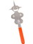 Gill Fork Barbekü Aksesuarları Taşınabilir Yeniden Kullanılabilir Mutfak Malzemeleri Kız Yüzü Için Izgara Araçları (Yurt Dışından) 2