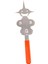 Gill Fork Barbekü Aksesuarları Taşınabilir Yeniden Kullanılabilir Mutfak Malzemeleri Kız Yüzü Için Izgara Araçları (Yurt Dışından) 4