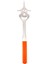 Gill Fork Barbekü Aksesuarları Taşınabilir Yeniden Kullanılabilir Mutfak Malzemeleri Gülümseme Yüzü Için Izgara Araçları (Yurt Dışından) 1
