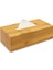 Kağıt Mendil Kutusu Bambu 22*12*8 cm Ahşap Peçetelik Masa Üstü Peçetelik 1