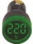 22MM Yeşil 24V-450V Voltmetre 1