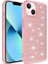 Apple iPhone 13 Kılıf Köşe Korumalı Darbe Emici Airbagli Parlak Tasarımlı Snow Kapak Pembe 1