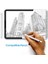 Apple iPad 9.nesil Paperlike Kağıt Hissi Ekran Koruyucu Şeffaf Mat 10.2 inç Apple Pencil ile Uyumlu 3