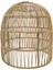 Rattan Lamba Gölgesi Içi Boş Rattan Avize Abajur Oturma Odası Dokumuş 25CMX26CM (Yurt Dışından) 3