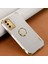 Samsung Galaxy S23 Yüzük Kickstand Telefon Kılıfı Kesin Kesim Timsah Doku Deri Kaplamalı Tpu Elektroküz Kapak (Yurt Dışından) 5