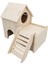 Hamster House Egzersiz Oyuncak Habitat Dekor Kafesi Fare Hamster Gine Pig 15.5CMX15CMX14CM (Yurt Dışından) 3
