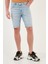 Pamuklu Normal Bel Slim Fit Kot Short Erkek Short 4501F031IBIZA 1