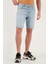 Pamuklu Normal Bel Slim Fit Kot Short Erkek Short 4501F031IBIZA 2