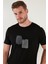 Baskılı Bisiklet Yaka Pamuk Slim Fit T Shirt Erkek T Shirt 646B3950 2