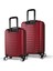 Croc Abs 2'li Valiz Seti (Kabin ve Orta) Bordo 2
