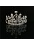 Düğün Gelin Nedime Doğum Günü Prom Partisi Crystal Pearl Tiara Crown Başlık (Yurt Dışından) 2
