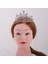 Düğün Gelin Nedime Doğum Günü Prom Partisi Crystal Pearl Tiara Crown Başlık (Yurt Dışından) 3
