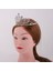 Düğün Gelin Nedime Doğum Günü Prom Partisi Crystal Pearl Tiara Crown Başlık (Yurt Dışından) 5