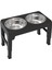 Yükseltilmiş Köpek Kaseleri Yükseltilmiş Pet Bowl Stand Ayarlanabilir Yükseklik Besleme Kasesi (Yurt Dışından) 2