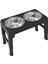 Yükseltilmiş Köpek Kaseleri Yükseltilmiş Pet Bowl Stand Ayarlanabilir Yükseklik Besleme Kasesi (Yurt Dışından) 4
