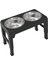 Yükseltilmiş Köpek Kaseleri Yükseltilmiş Pet Bowl Stand Ayarlanabilir Yükseklik Besleme Kasesi (Yurt Dışından) 5