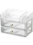 Makyaj Makyaj Tutucu Banyo Organizatör Yatak Odası Vanity 3 Tier Clear (Yurt Dışından) 1
