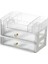 Makyaj Makyaj Tutucu Banyo Organizatör Yatak Odası Vanity 3 Tier Clear (Yurt Dışından) 4