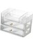 Makyaj Makyaj Tutucu Banyo Organizatör Yatak Odası Vanity 3 Tier Clear (Yurt Dışından) 5