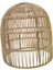 Rattan Abajur Yedek Asma Tavan Kolye Hafif Gölge Otel Için 25CM x 26CM (Yurt Dışından) 5