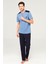3649 Erkek Pijama Takım 1