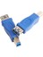 USB 3.0 TYPE-A (DİŞİ) to USB 3.0 TYPE-B (ERKEK) Çevirici Adaptör 1