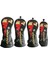 4pcs Pu Golf Kafa Kapakları Golf Kulüpleri Golf Ahşap Headcover Erkekler Kadın Köpek Siyah (Yurt Dışından) 1