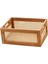 Ahşap Depolama Sepeti Ev Organizasyonu Dekoratif Vintage Masaüstü Çekmecesi Depolama 35CMX24CMX15CM (Yurt Dışından) 4