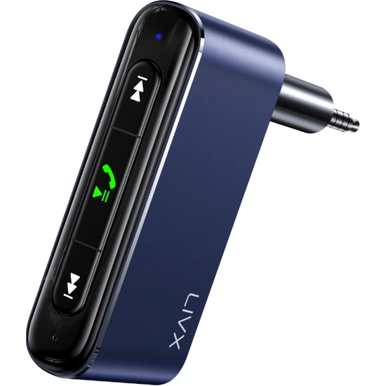 Livx Quick Bluetooth Receiver 3.5mm Jack Aux Wireless Audio Araç Kiti Mikrofonlu Stereo Ses Aktarım Navigasyon Yayını Lıvx-Wac WXQY-01