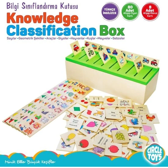 Circle Toys Bilgi Sınıflandırma Kutusu