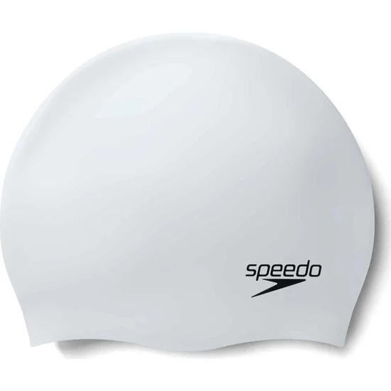 Speedo Moulded Silc Cap Bone 8-7098414572 Beyaz