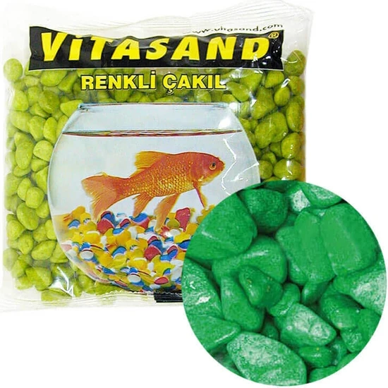 Vitasand Çakıl Yeşil 350 gr 10 mm